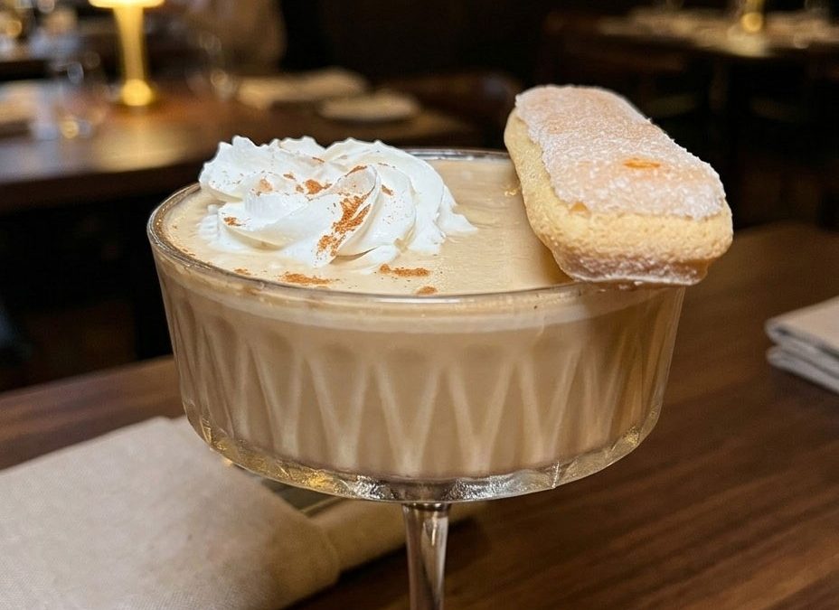 The Tiramisu Martini at Acqua e Farina: Chula Vista’s Most Talked-About Cocktail