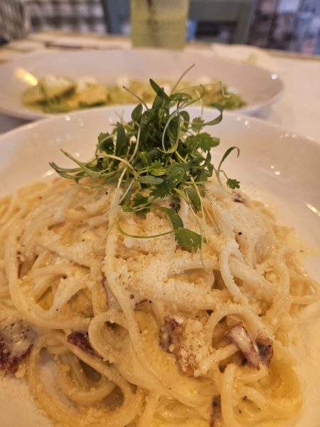 spaghetti carbonara San Diego